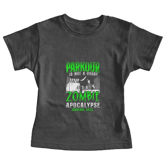 Parkour Free Running Traceur Baby Tees