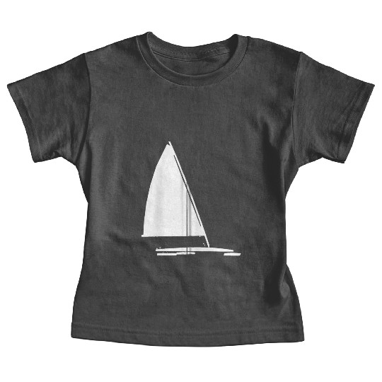 Ice Boat Racing Ice Yacht Silhouette Graphic Ice Baby Tees