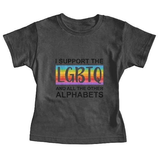 I Support LGBTQ Baby Tees Design | Pride Month