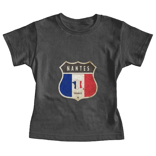 Nantes France coat of arms flags design Baby Tees