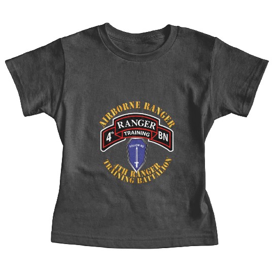 SOF 4th Ranger Training Battalion ABN RGR FBGA X 3 Baby Tees