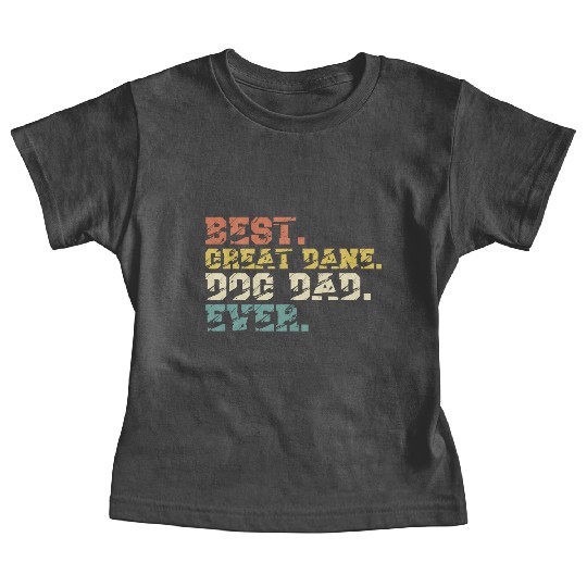 Best Great Dane Dog Dad Vintage Baby Tees