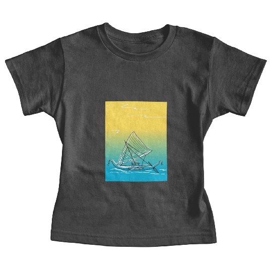 sailing canoe Baby Tees