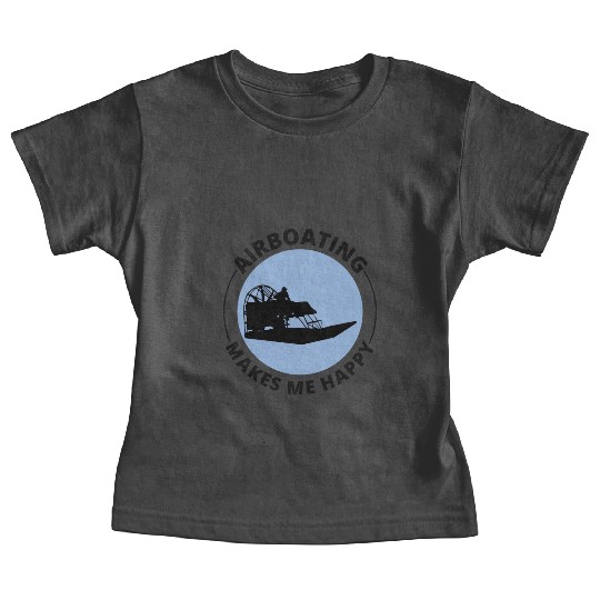 Airboat Fanboat Airboating Planeboat Swamp boat Baby Tees