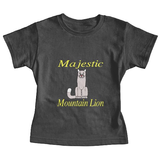 Majestic Mountain Lion DK Baby Tees
