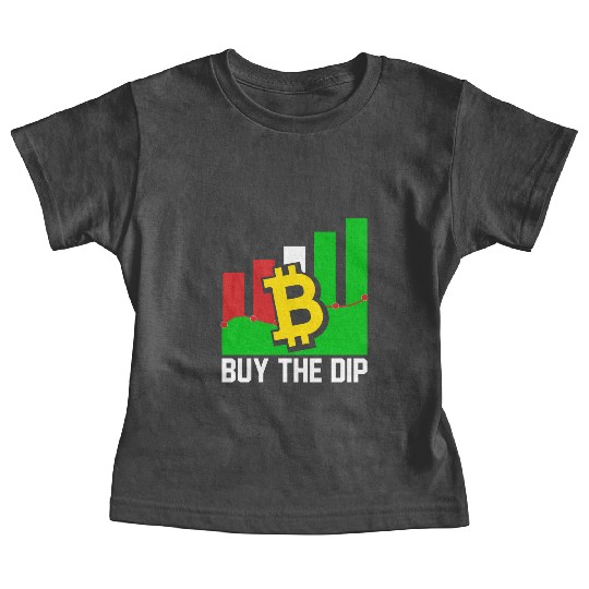Buy The Dip Blockchain Bitcoin SVG Baby Tees
