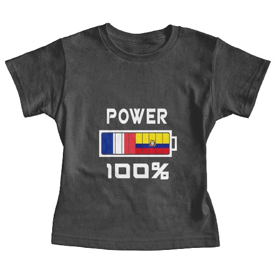 Ecuador and France power 100% Baby Tees