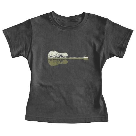 Nature Guitar T Design Baby Tees