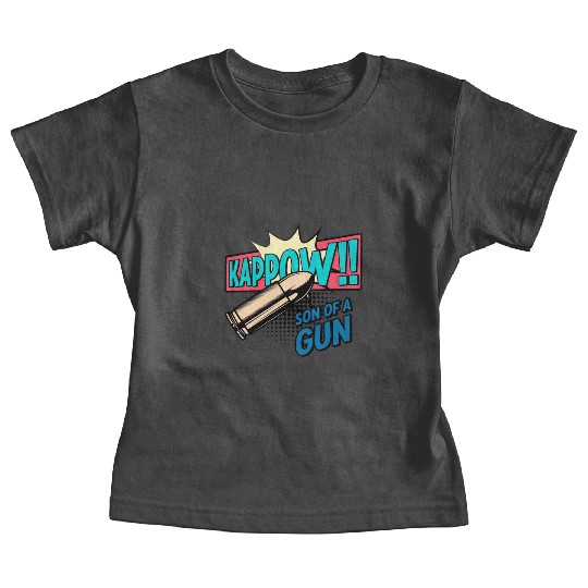 Kappow Bullets Gun Explosion Big bang Aesthetic Baby Tees