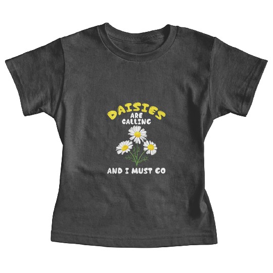 Daisy Garden Gardening Gardener Baby Tees