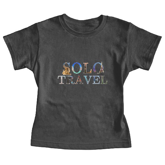 in love with solo travel, in all seasons Baby Tees