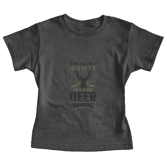 Buck Deer Hunting Hunter Vintage Baby Tees