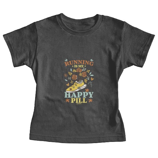 Run jogging sport race training gift Baby Tees