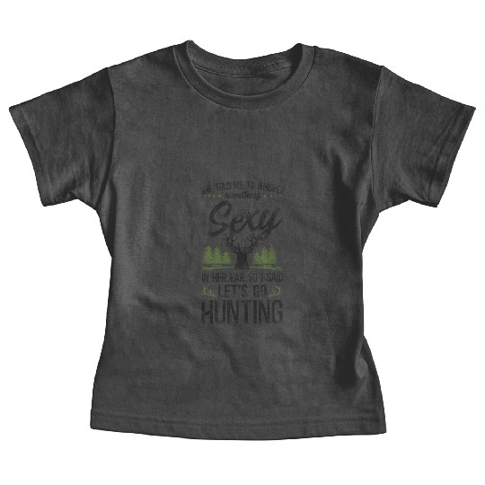 Buck Deer Hunting Hunter Vintage Baby Tees