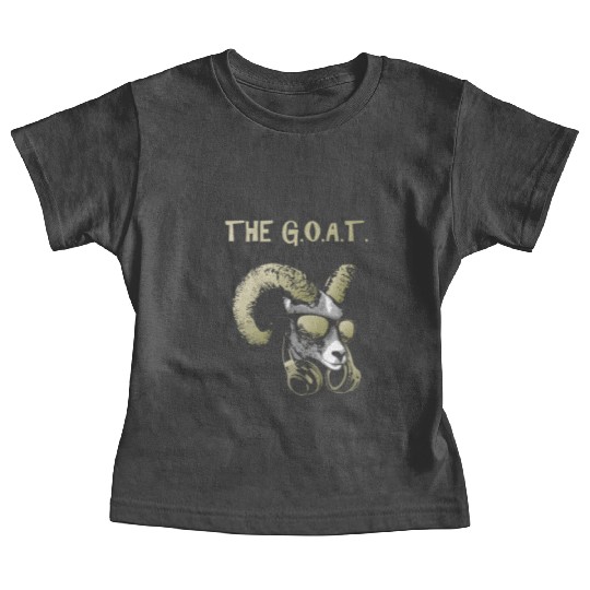 The Goat Cool Cool and Funny Music Animal with Baby Tees