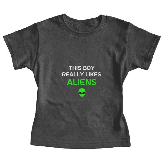 Alien Gift Extraterrestrial UFO AREA 51 Sci-fi Baby Tees
