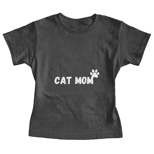 Cat Mom Funny design Classic Baby Tees