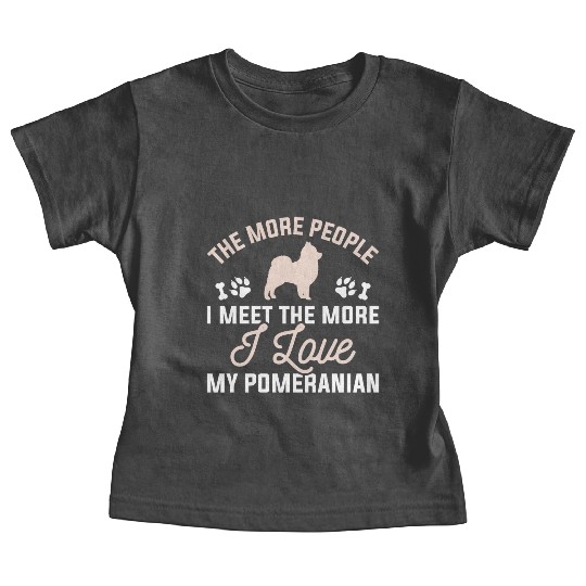 I Love My Pomeranian Baby Tees