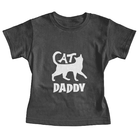 Cat Daddy Cat Lover Baby Tees
