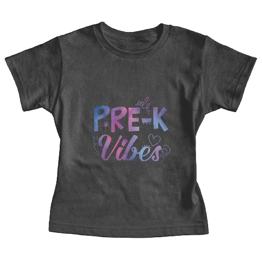 Pre-k Vibes Back To School Tie Dye Teacher Student Baby Tees