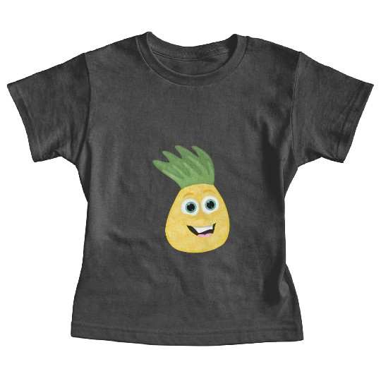 Pineapple Cartoon kawaii Anime funny face Baby Tees