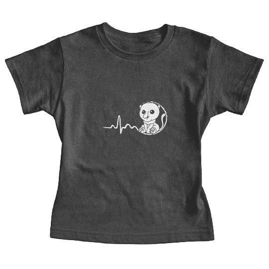 Proboscis Monkey Heartbeat Ape Wildlife Zookeeper Baby Tees