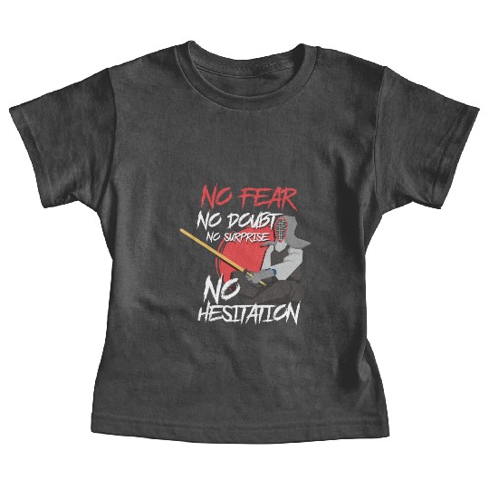 Fighter Katana Martial Arts Sword Baby Tees