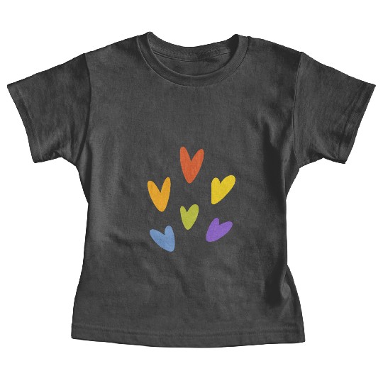 Lgbtq Gay Pride Month Rainbow Love Is Love Baby Tees