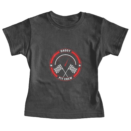 Daddy Pit Crew Baby Tees, Father's Day Gift Race Day