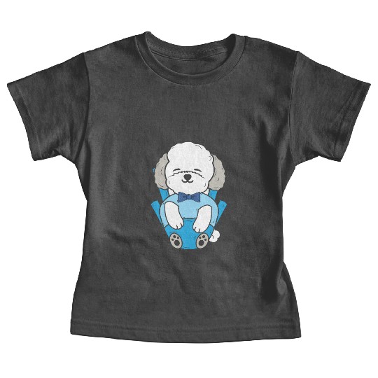 Bichon Frise Dog Lover Dog Breeder Puppy Paw Love Baby Tees