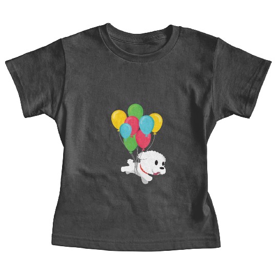 Bichon Frise Dog Lover Dog Breeder Puppy Paw Love Baby Tees