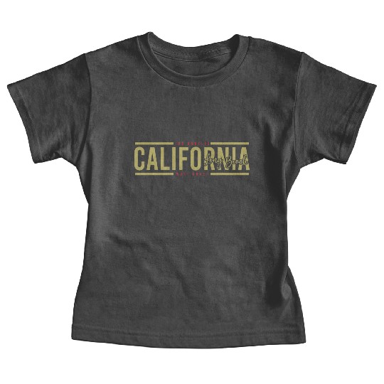 California Long Beach Surfing Baby Tees