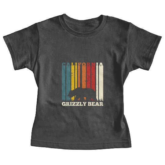 California Bear Retro Baby Tees