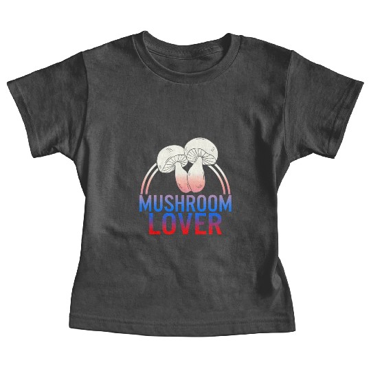 Fungi Baby Tees, The Mushroom Lover Baby Tees, Funny