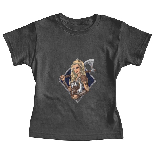 Nordic Viking Warrior Baby Tees