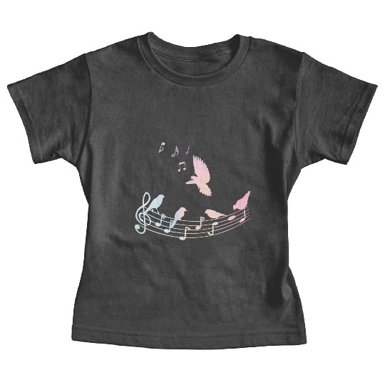 Musician Bird Nature Music Baby Tees