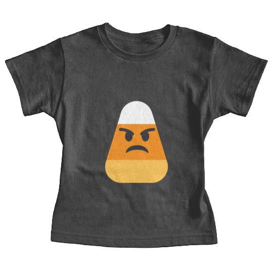 Angry Candy Corn Halloween Costume Baby Tees