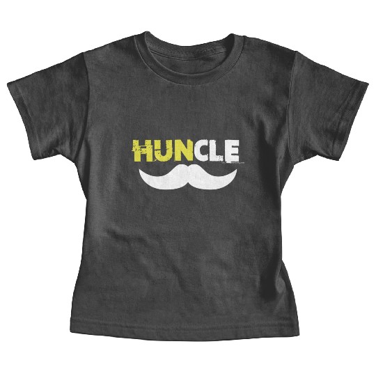 Huncle Eroded Yellow Baby Tees