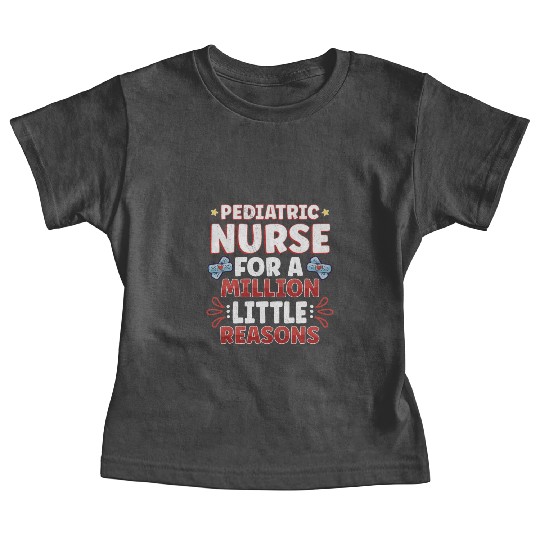 Pediatric Nurse Pediatric Nursing Tiny Human Nurse Baby Tees