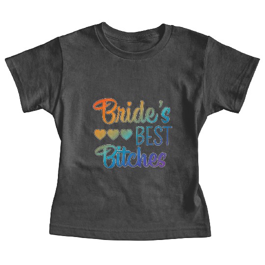 Bachelorette Party Bride's Best Bitches Gift Baby Tees