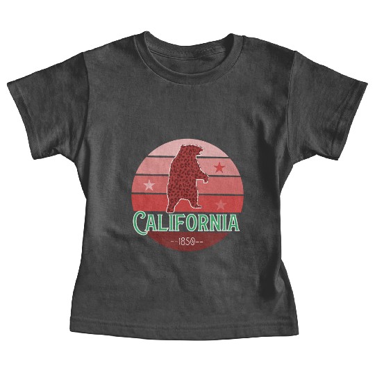 California Bear Flag Baby Tees