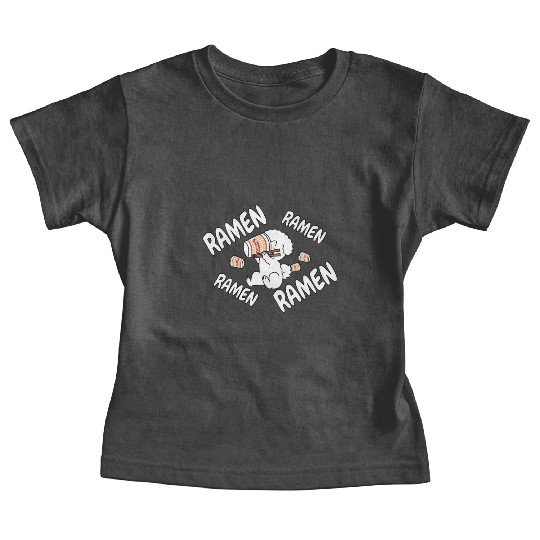 Bichon Frise Instant Ramen Noodles Baby Tees