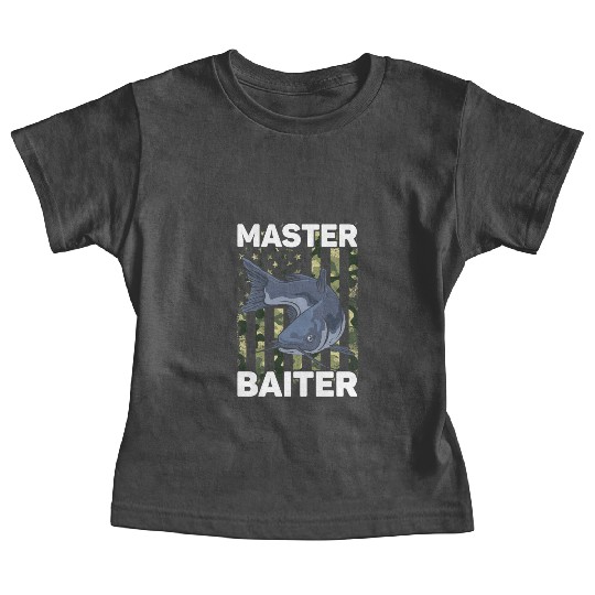 Master Baiter - Wels Catfish Hunter Baby Tees