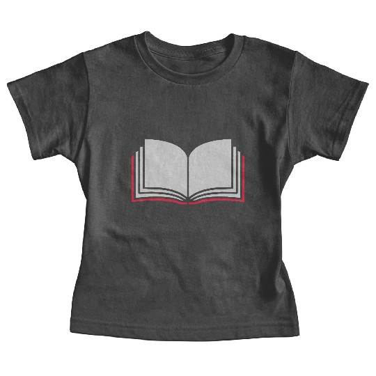 learning open book pages Baby Tees