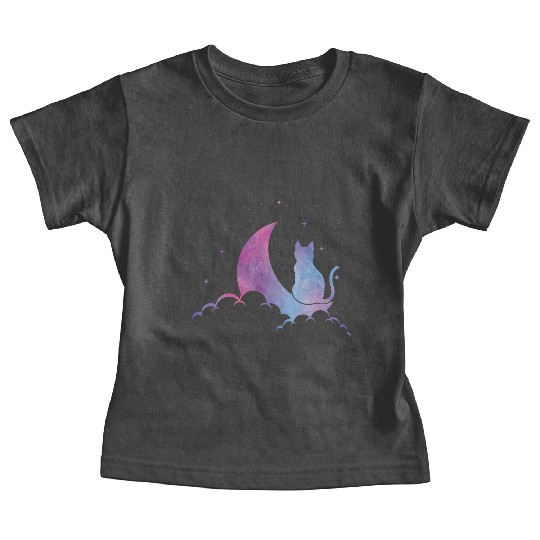 Celestial Cat Lover Pastel Goth Feline Baby Tees