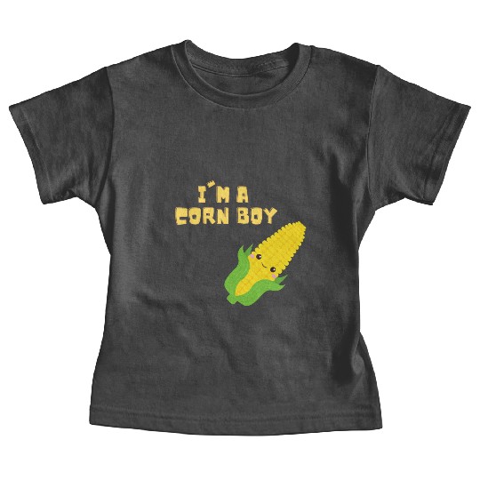 Corn Boy - Corntastic Design Corn Kid Baby Tees