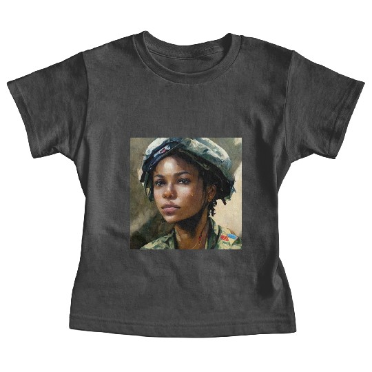 Beautiful US army combat medic painting Baby Tees