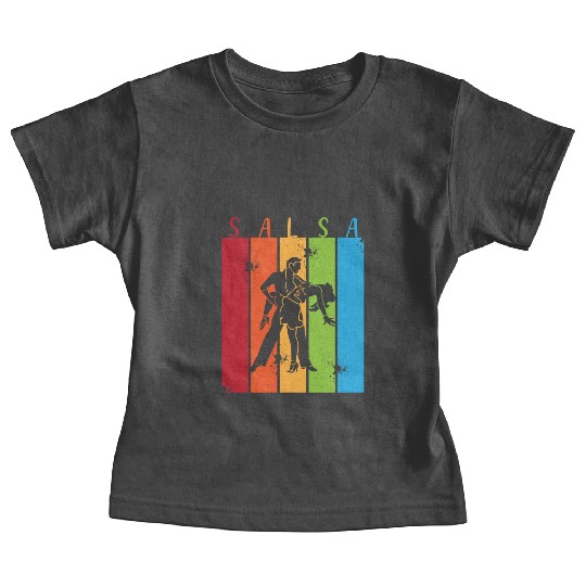Retro Dance Salsa Dancer Baby Tees
