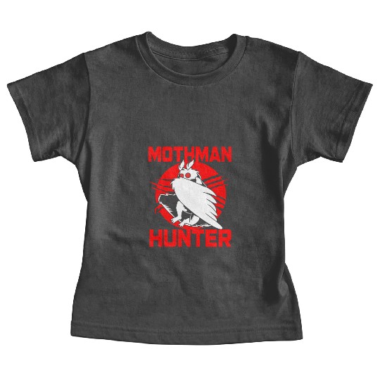 Cryptozoologist Cryptid Folklore Funny Mothman Baby Tees