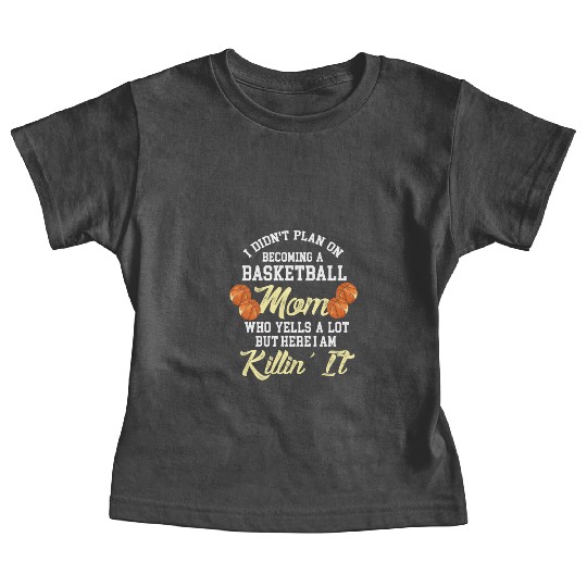 Basketball Mom Baby Tees